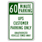 60 Minute Parking UPS Customers Only