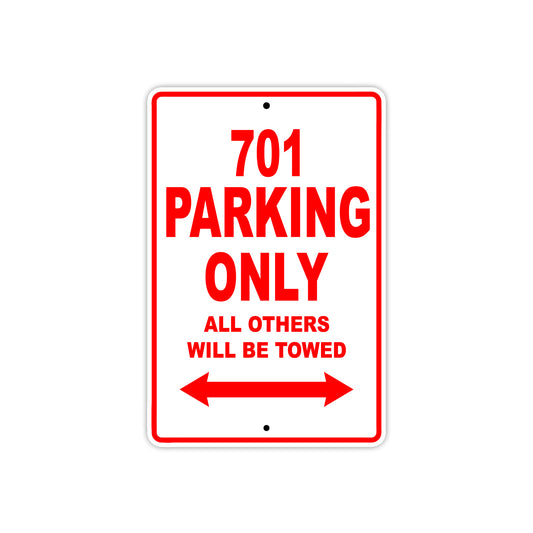 701 Motorcycle Bike Parking Only All Others Will Be Towed Sign