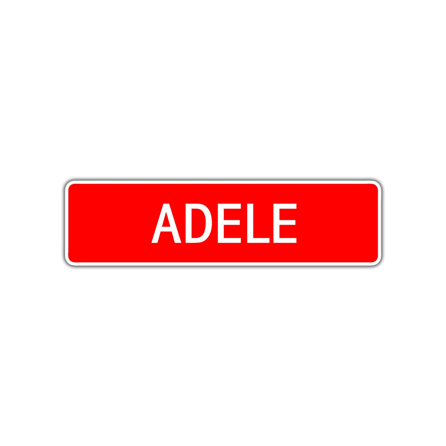 Adele Street Sign