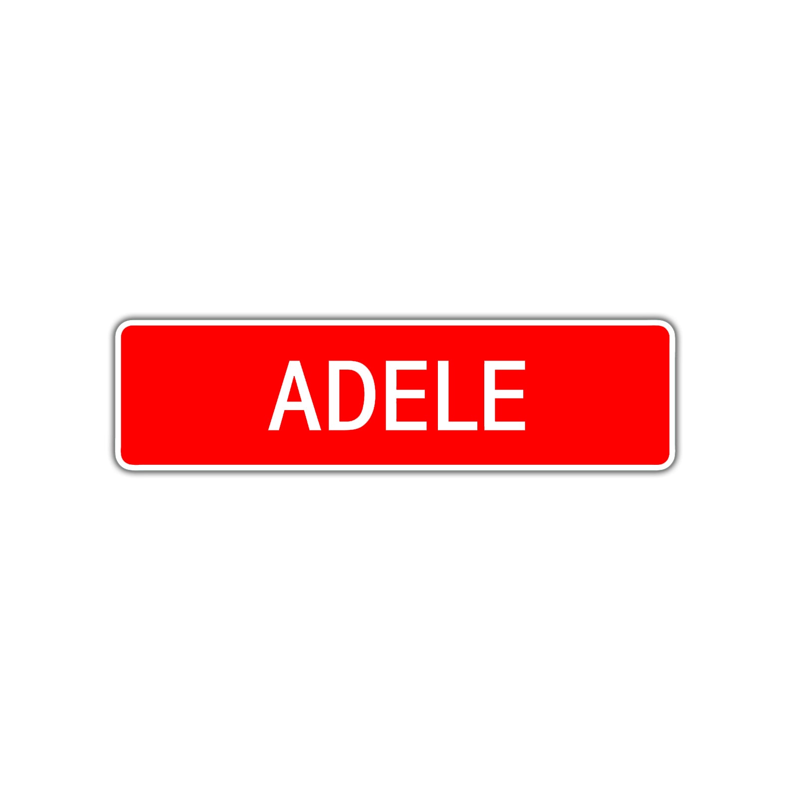 Adele Street Sign
