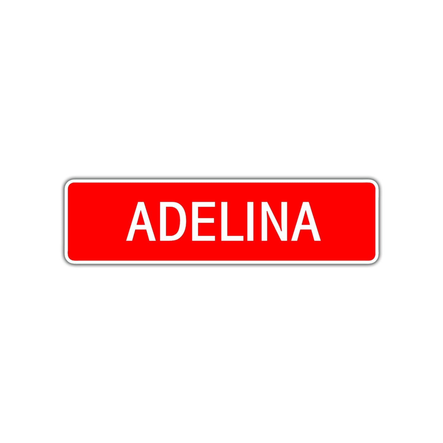 Adelina Street Sign