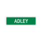 Adley Street Sign Plate