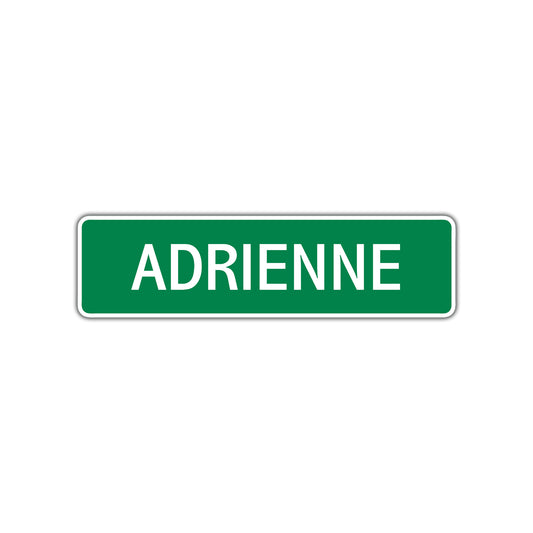 Adrienne Street Sign