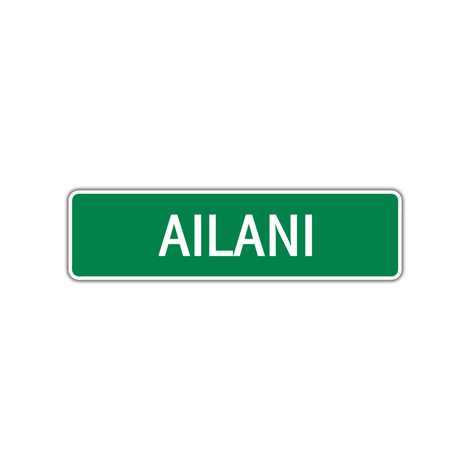 Ailani Street Sign 