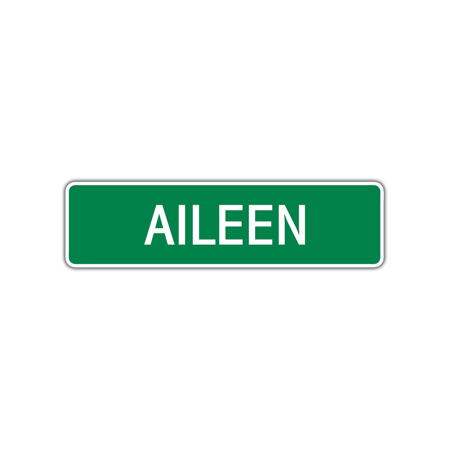 Aileen Street Sign Plate