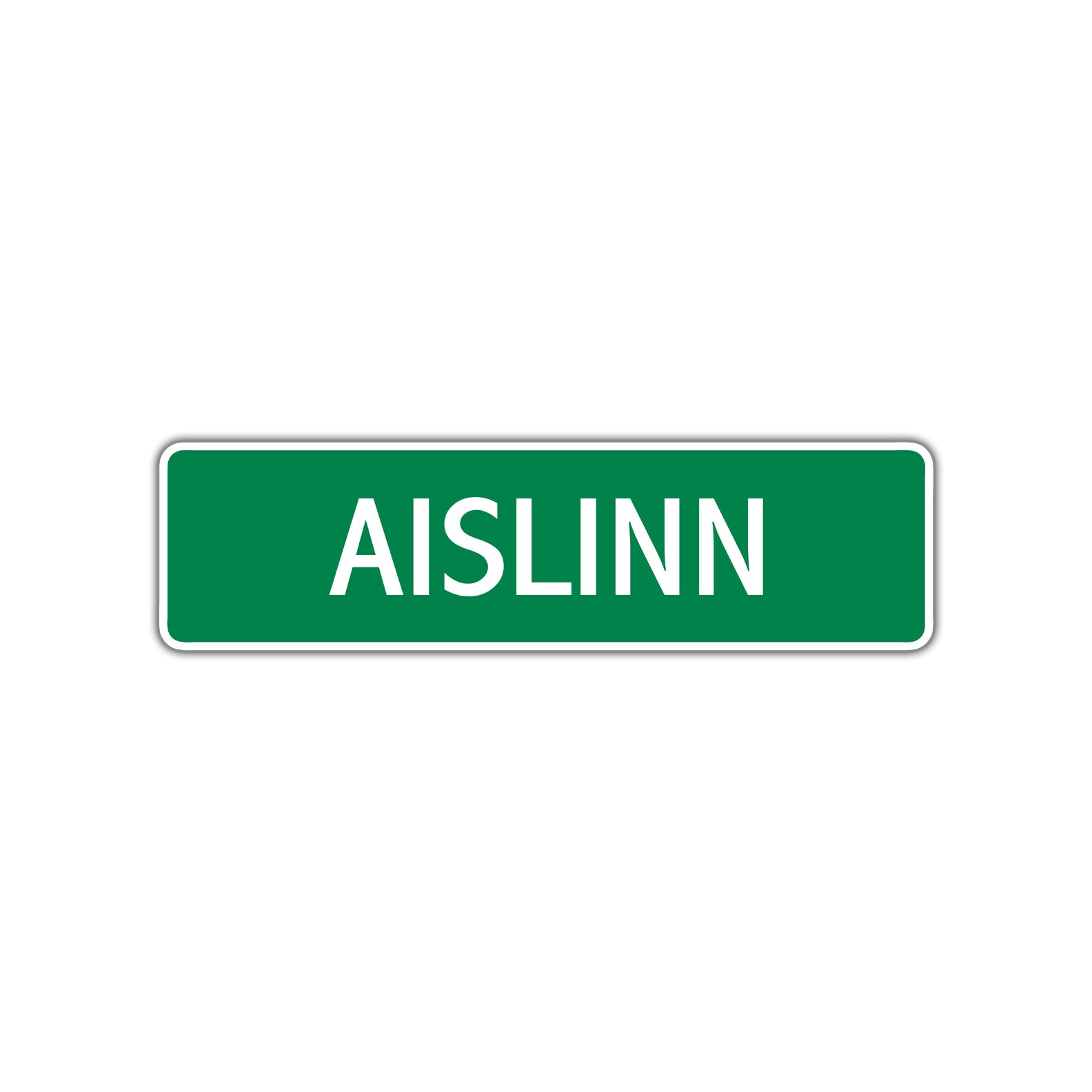 Aislinn Street Sign