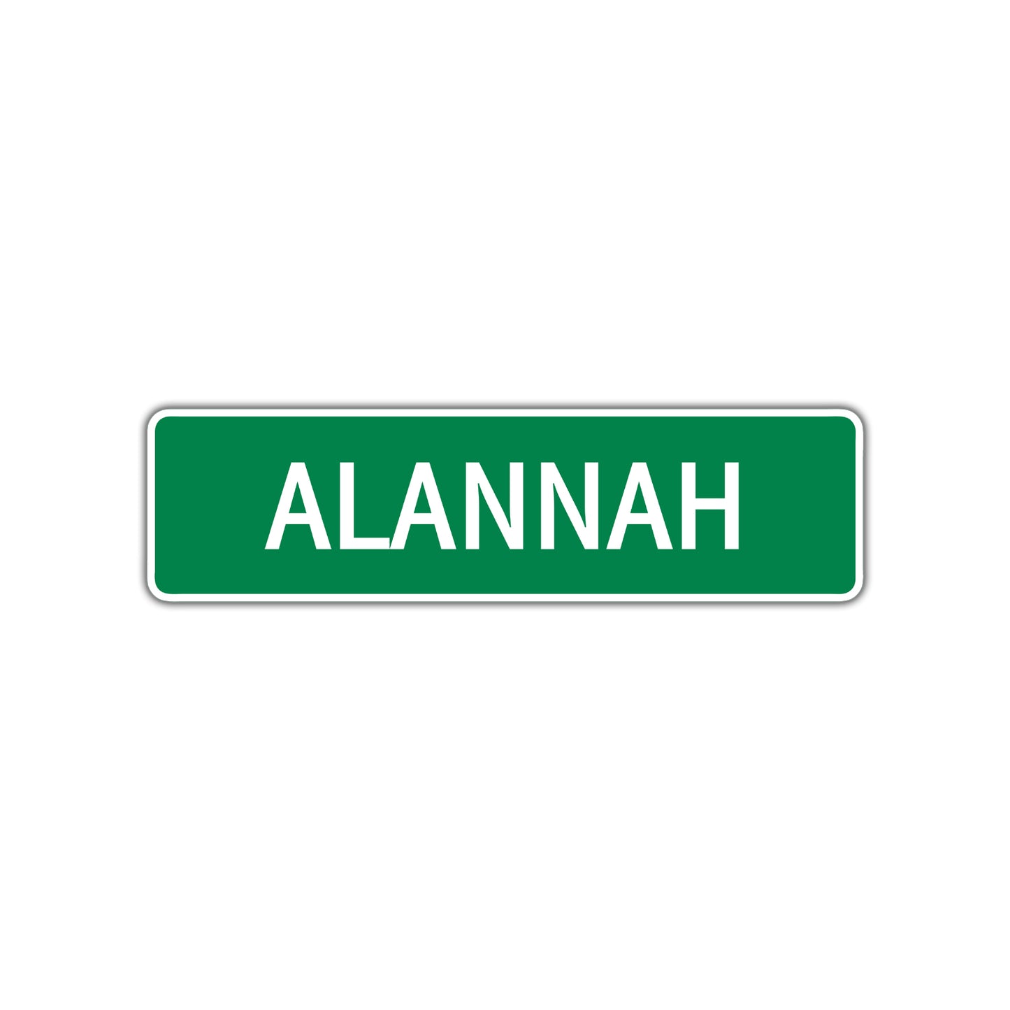 Alannah Street Sign 