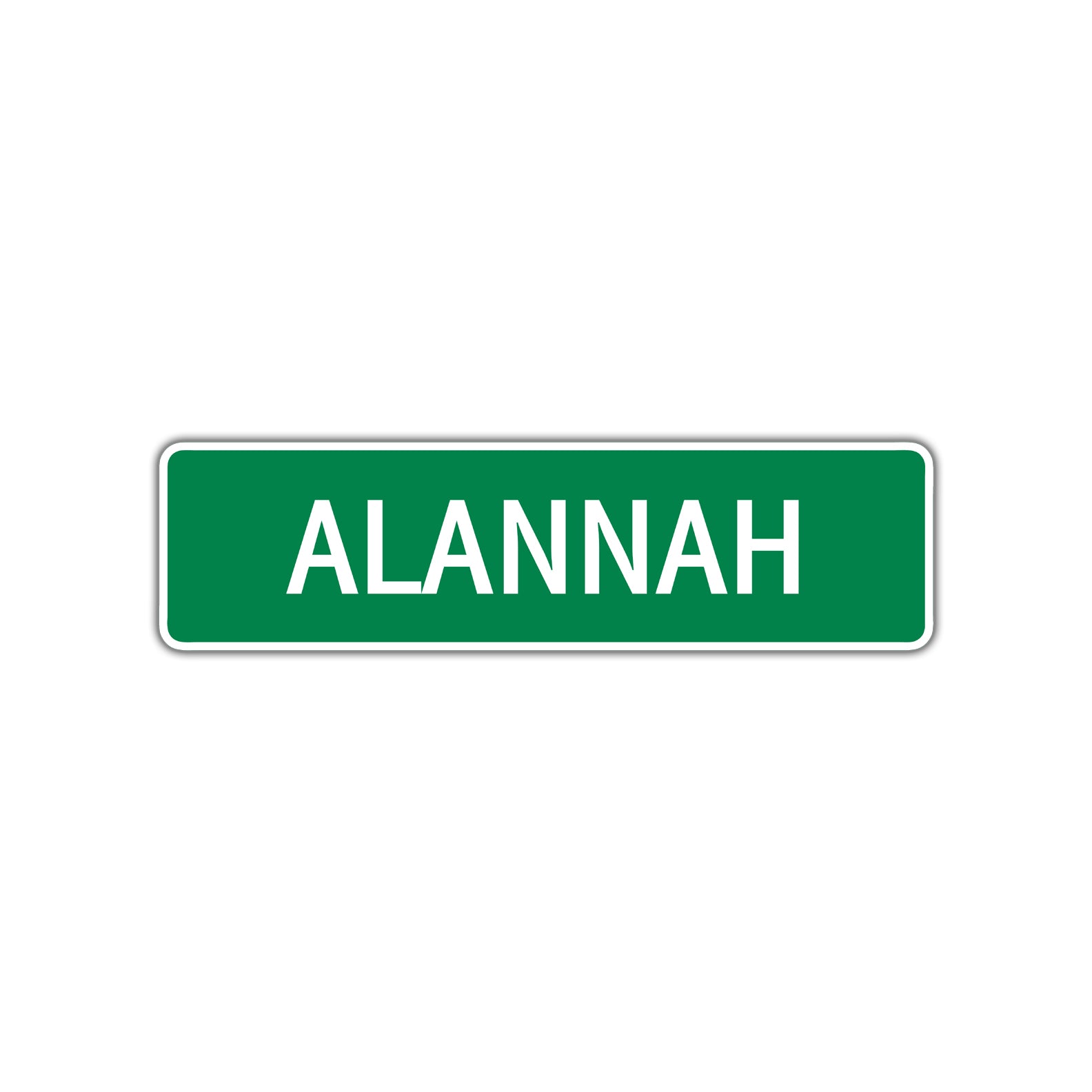 Alannah Street Sign 