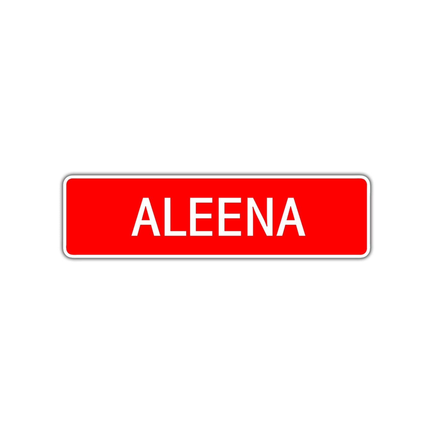 Aleena Street Sign