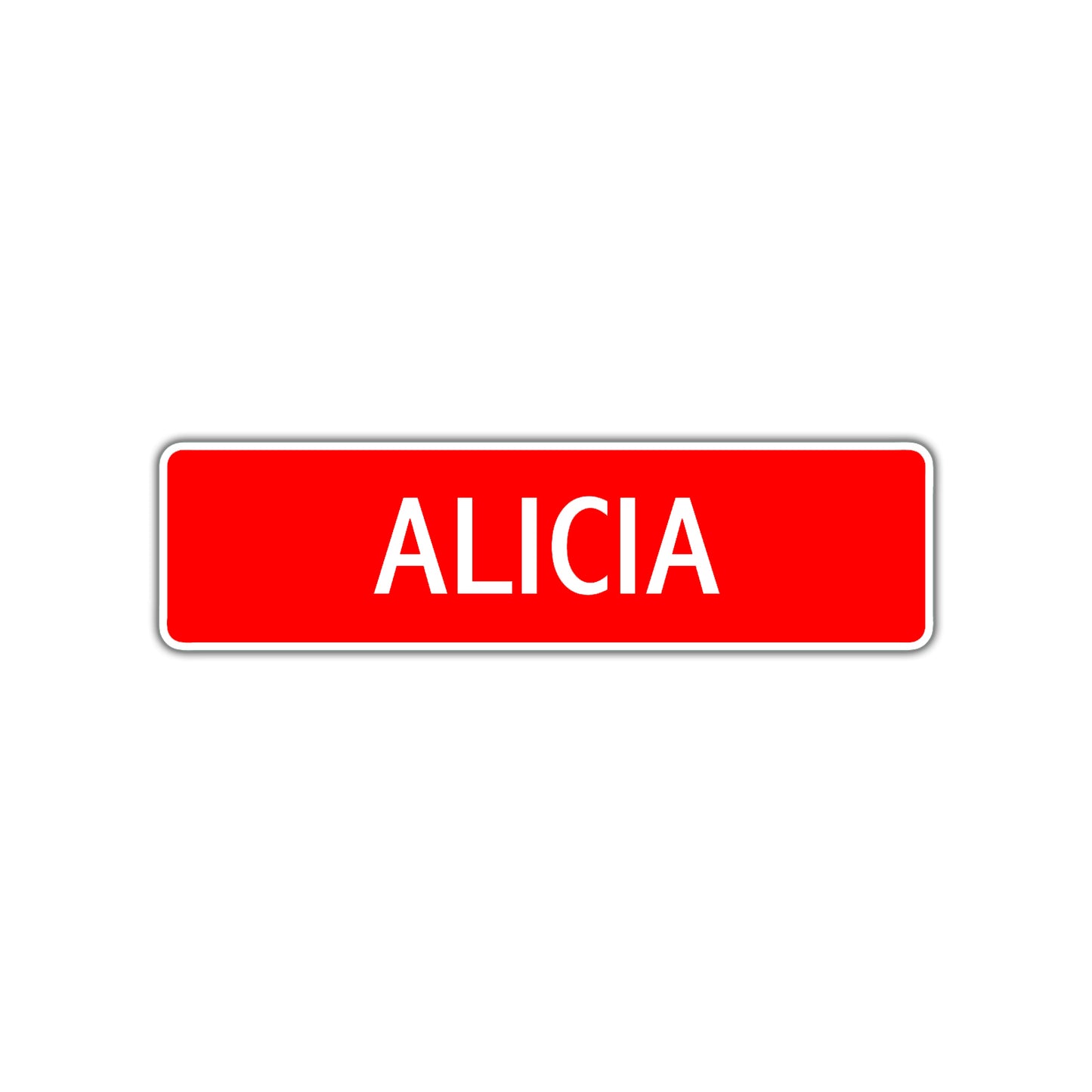 Alicia's Street Sign