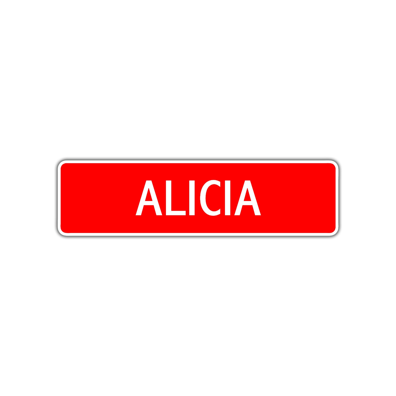 Alicia's Street Sign