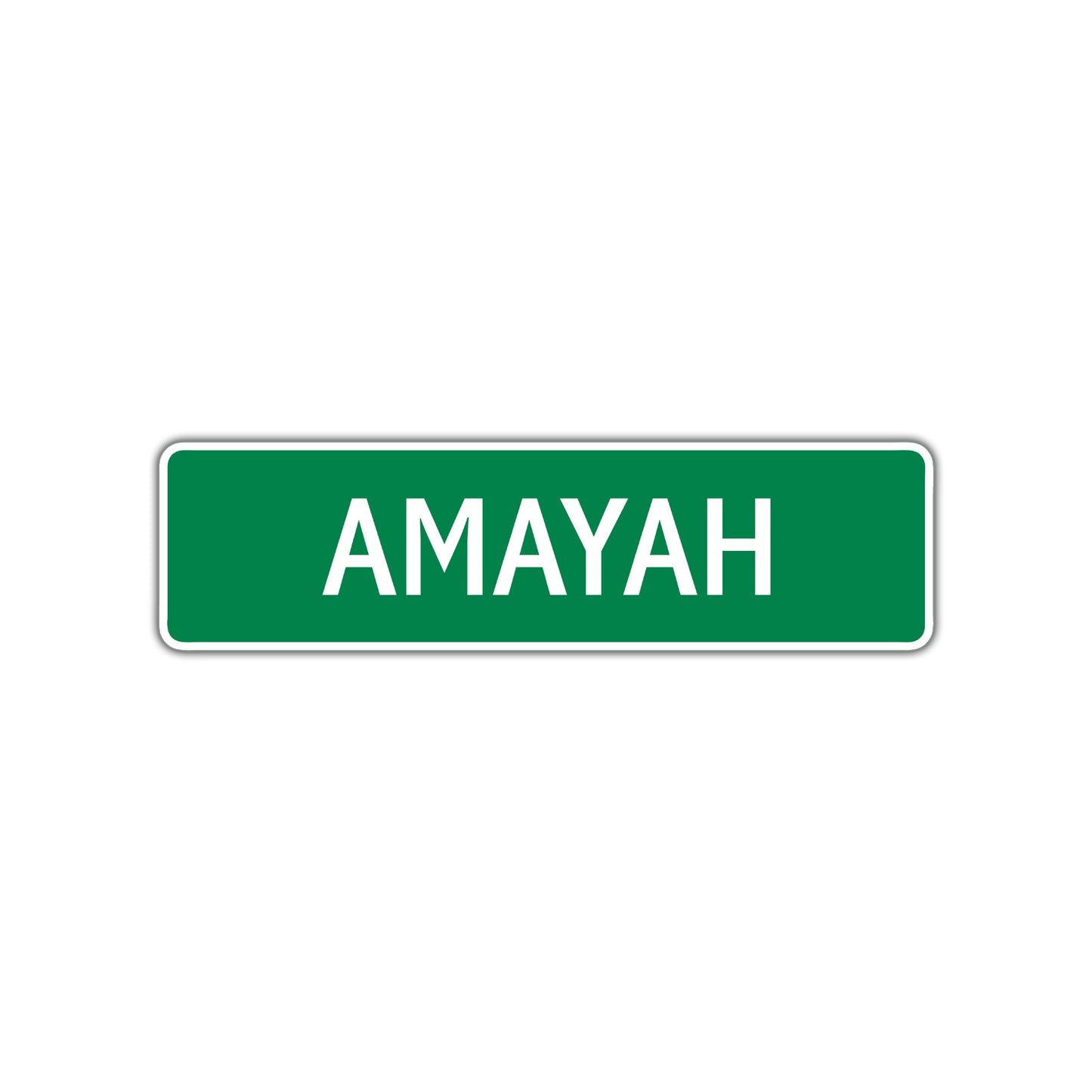 Amayah Street Sign 