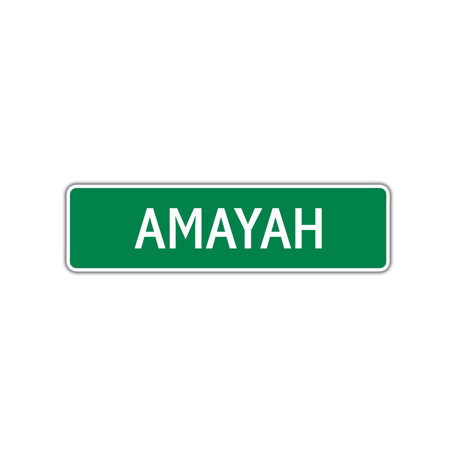 Amayah Street Sign 