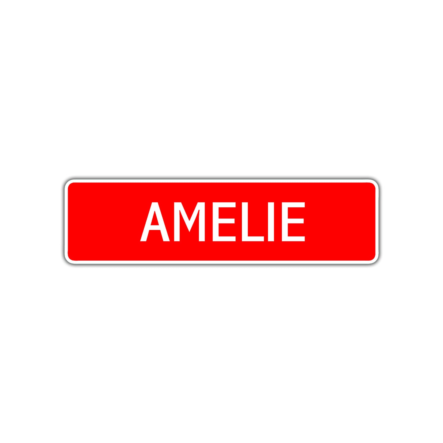 Amelie Street Sign