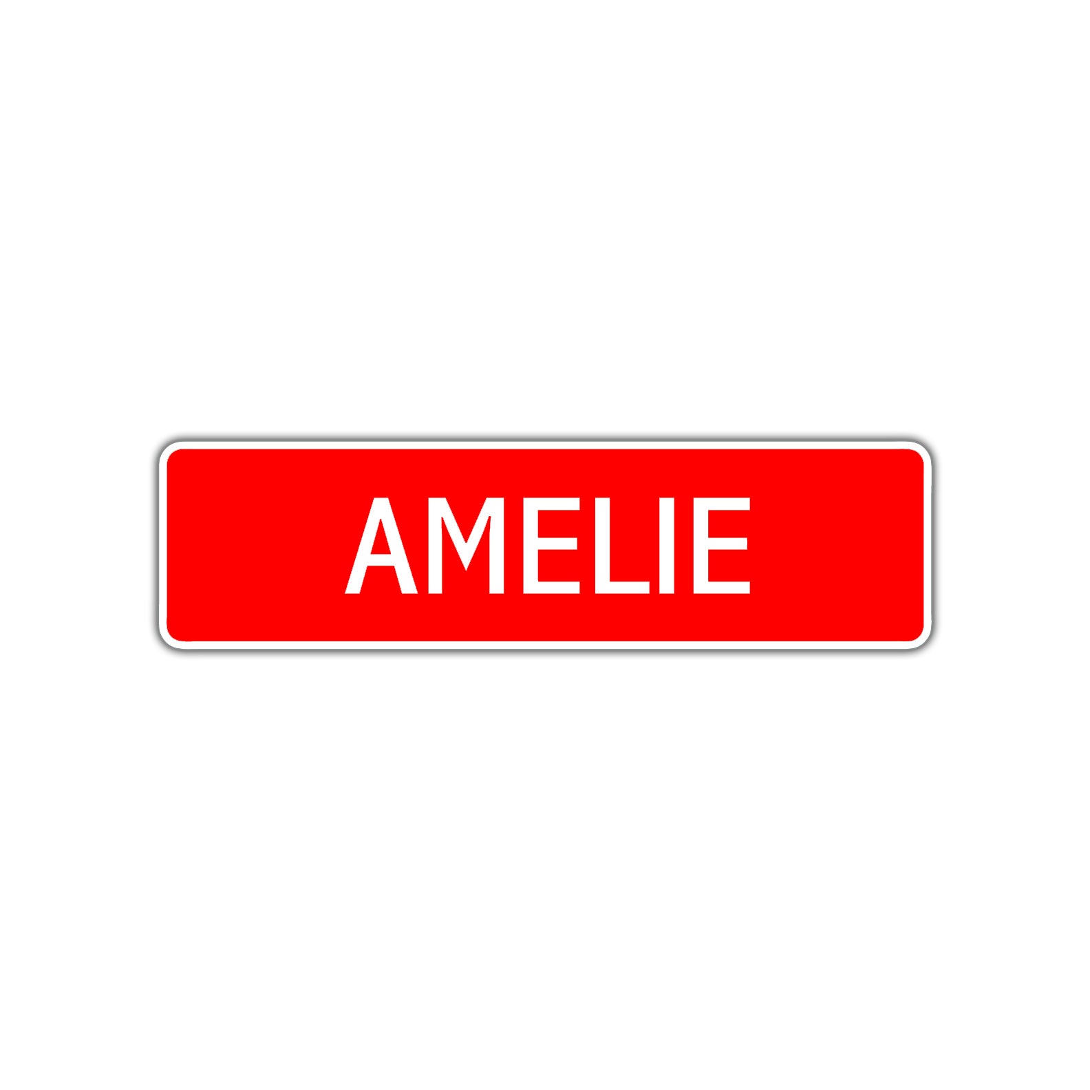 Amelie Street Sign
