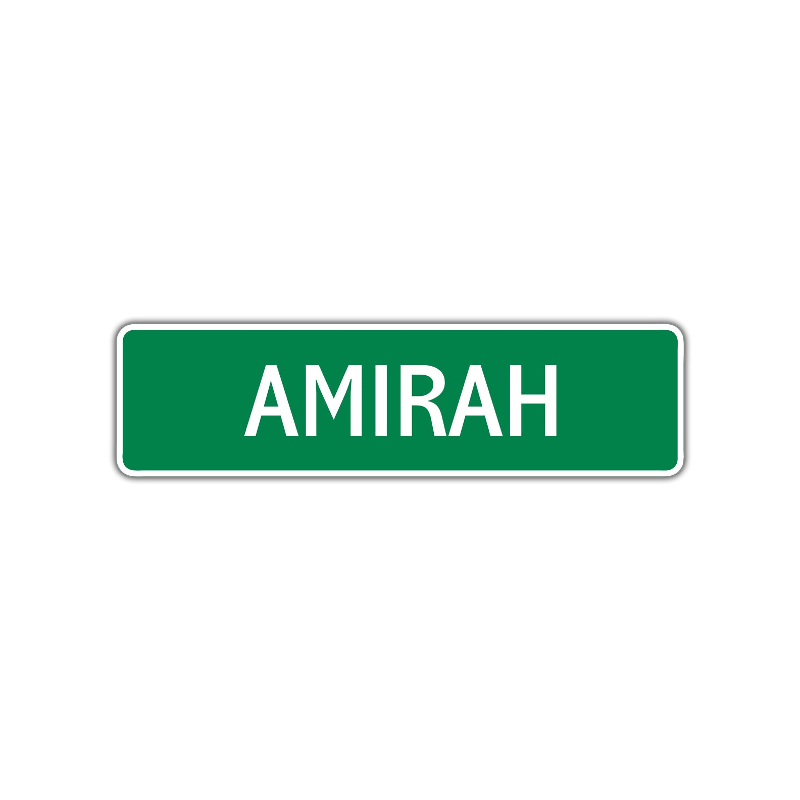 Amirah Street Sign 