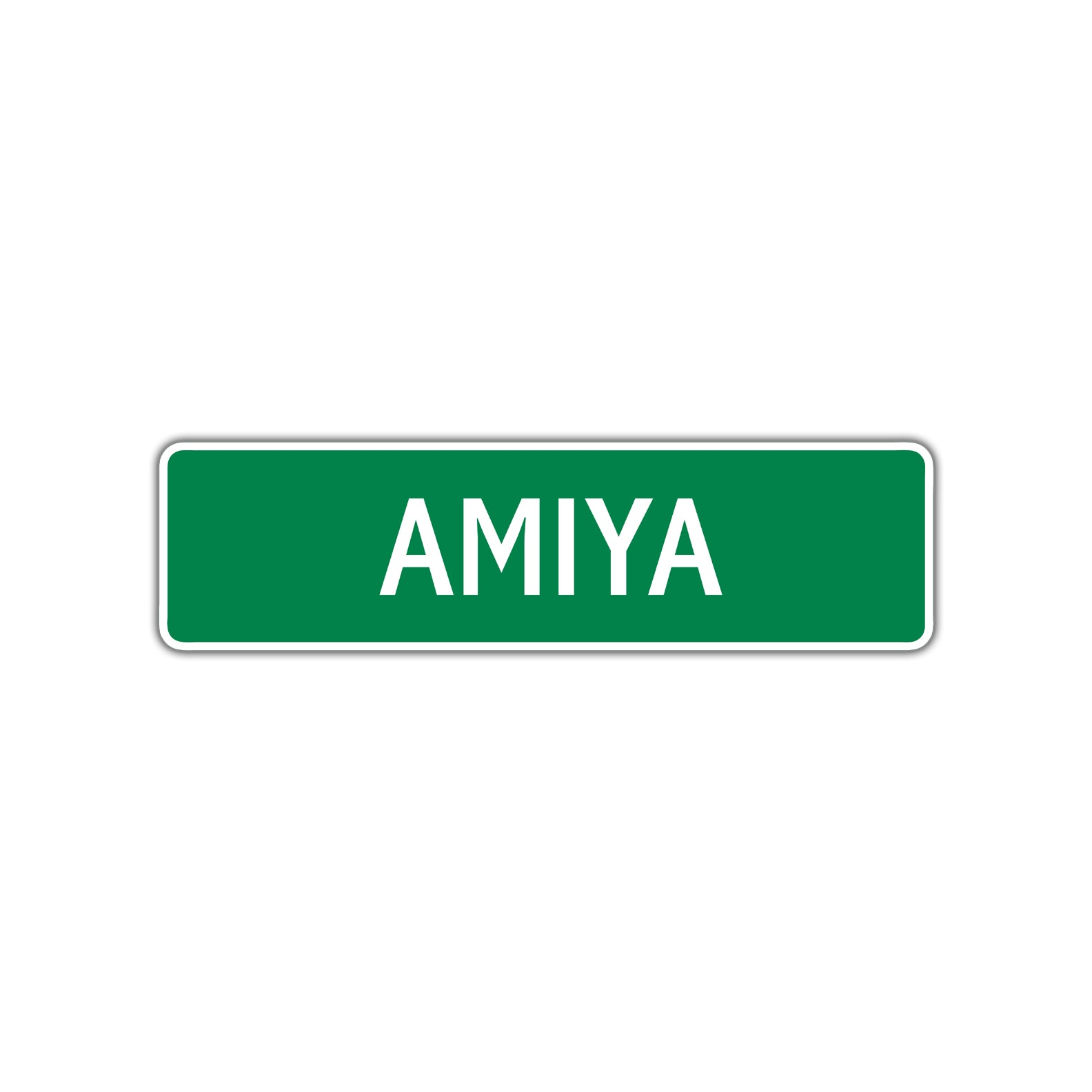 Amiya Street Sign