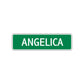 Angelica Street Sign Plate