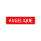 Angelique Street Sign