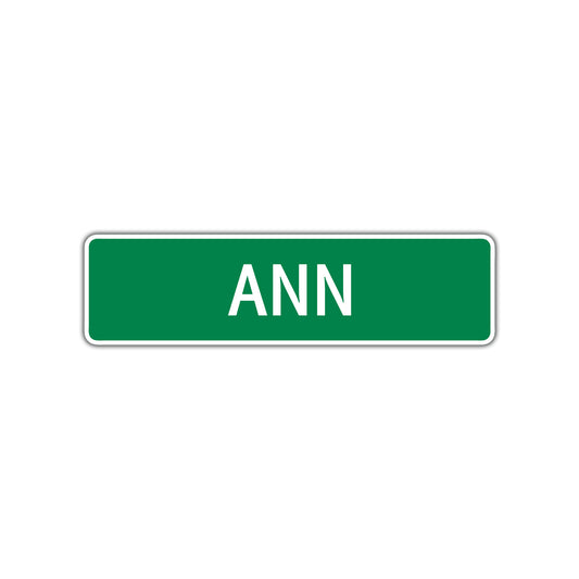 Ann Street Sign