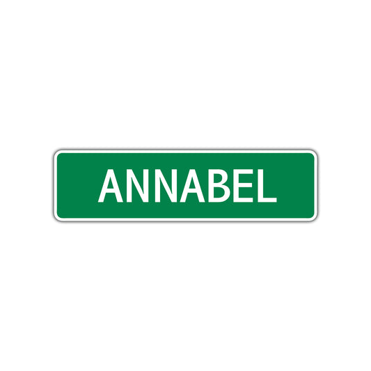 Annabel Street Sign 