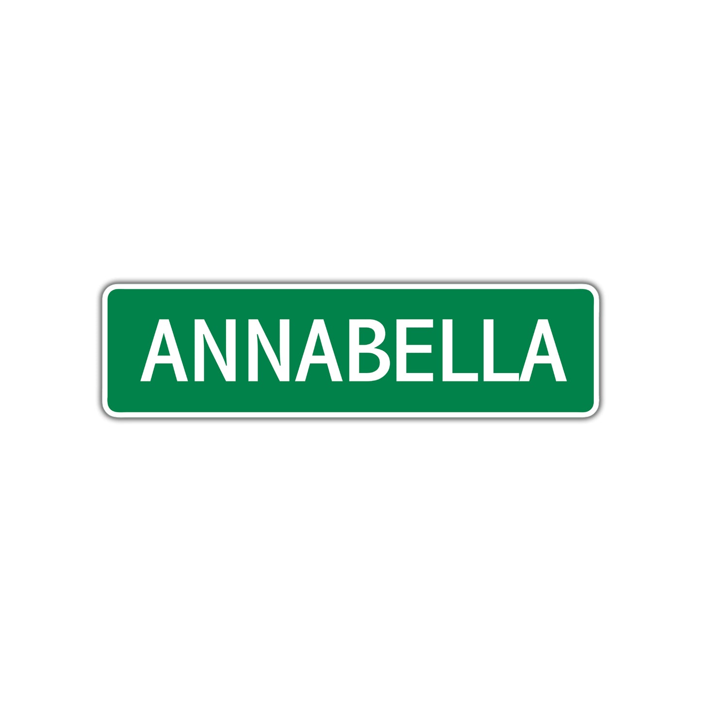 Annabella Street Sign Plate