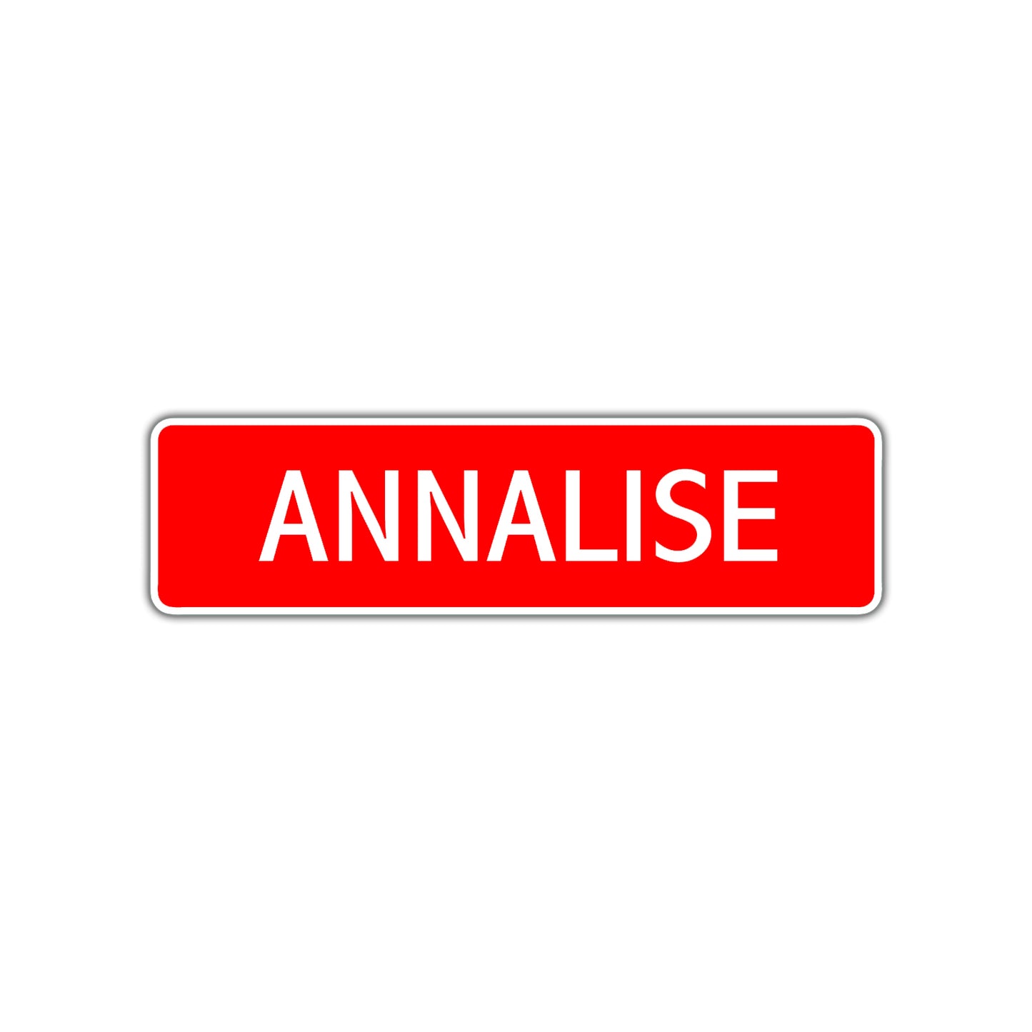 Annalise Street Sign