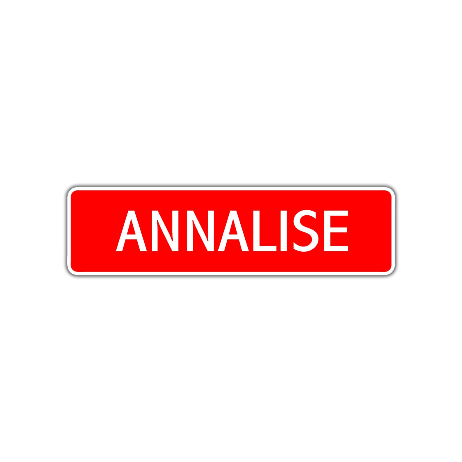 Annalise Street Sign