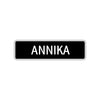 Annika Street Metal Sign  