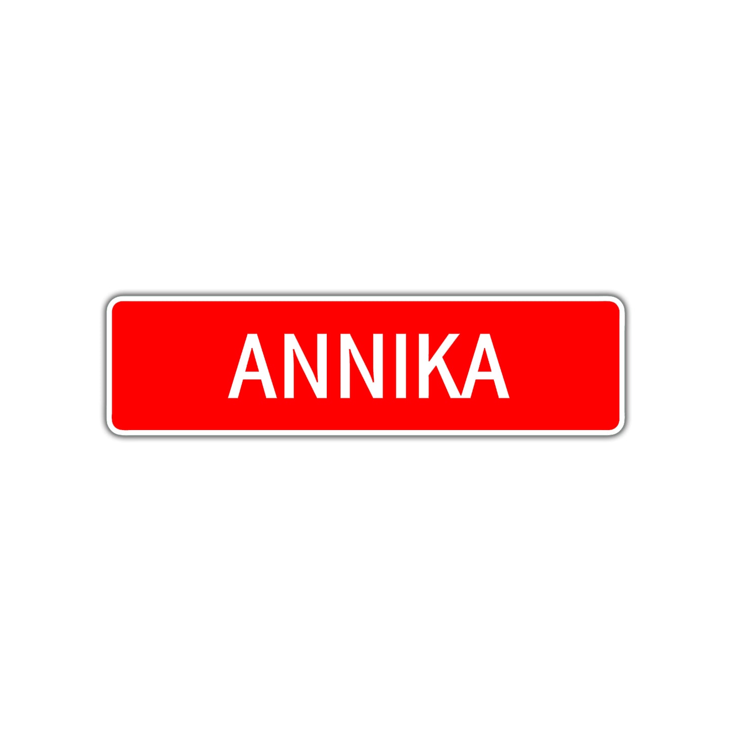 Annika Street Sign
