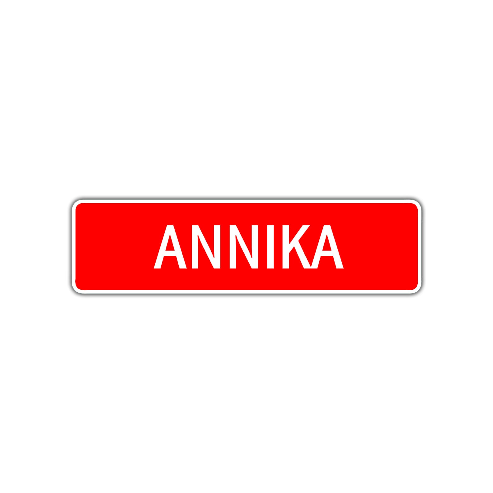 Annika Street Sign