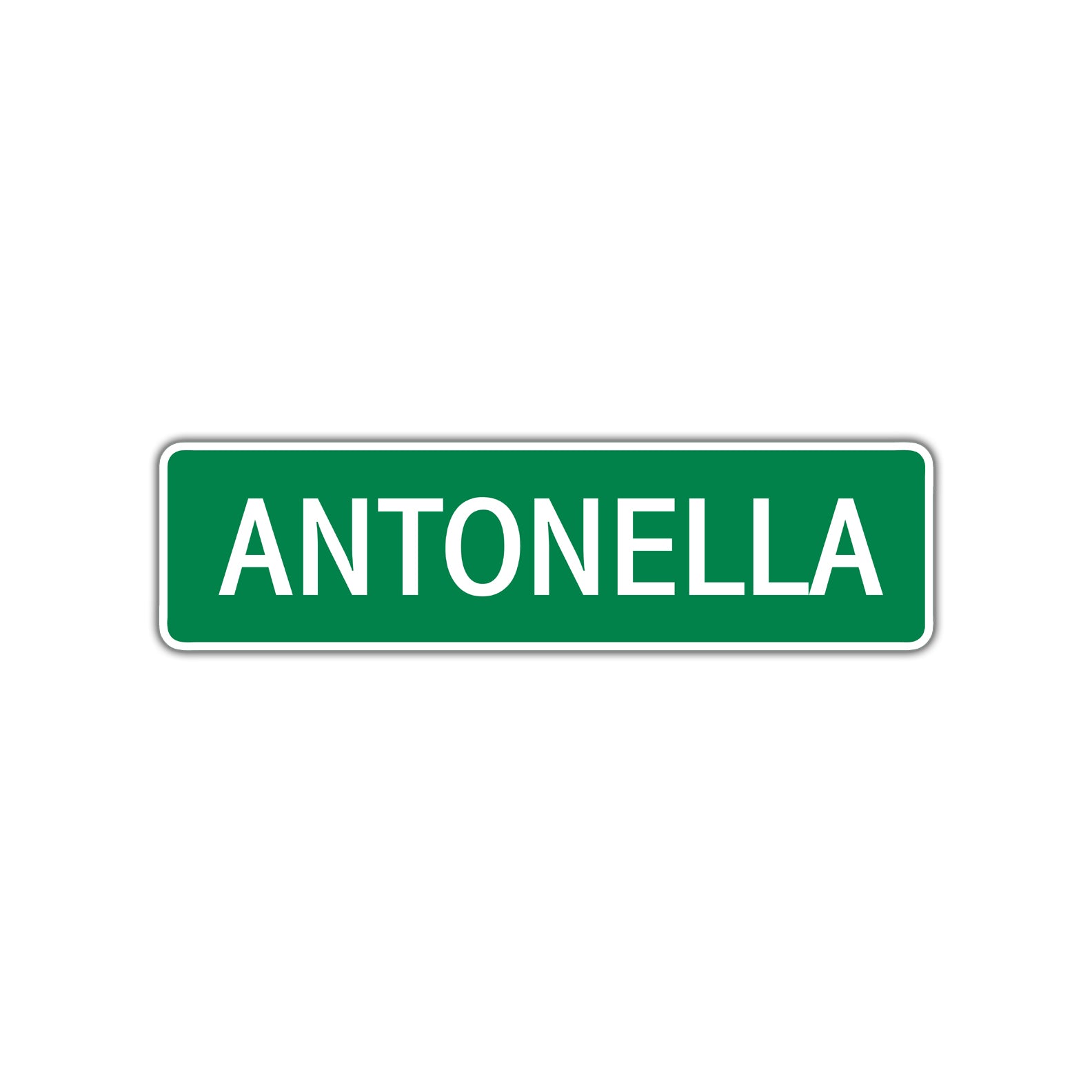 Antonella Street Sign