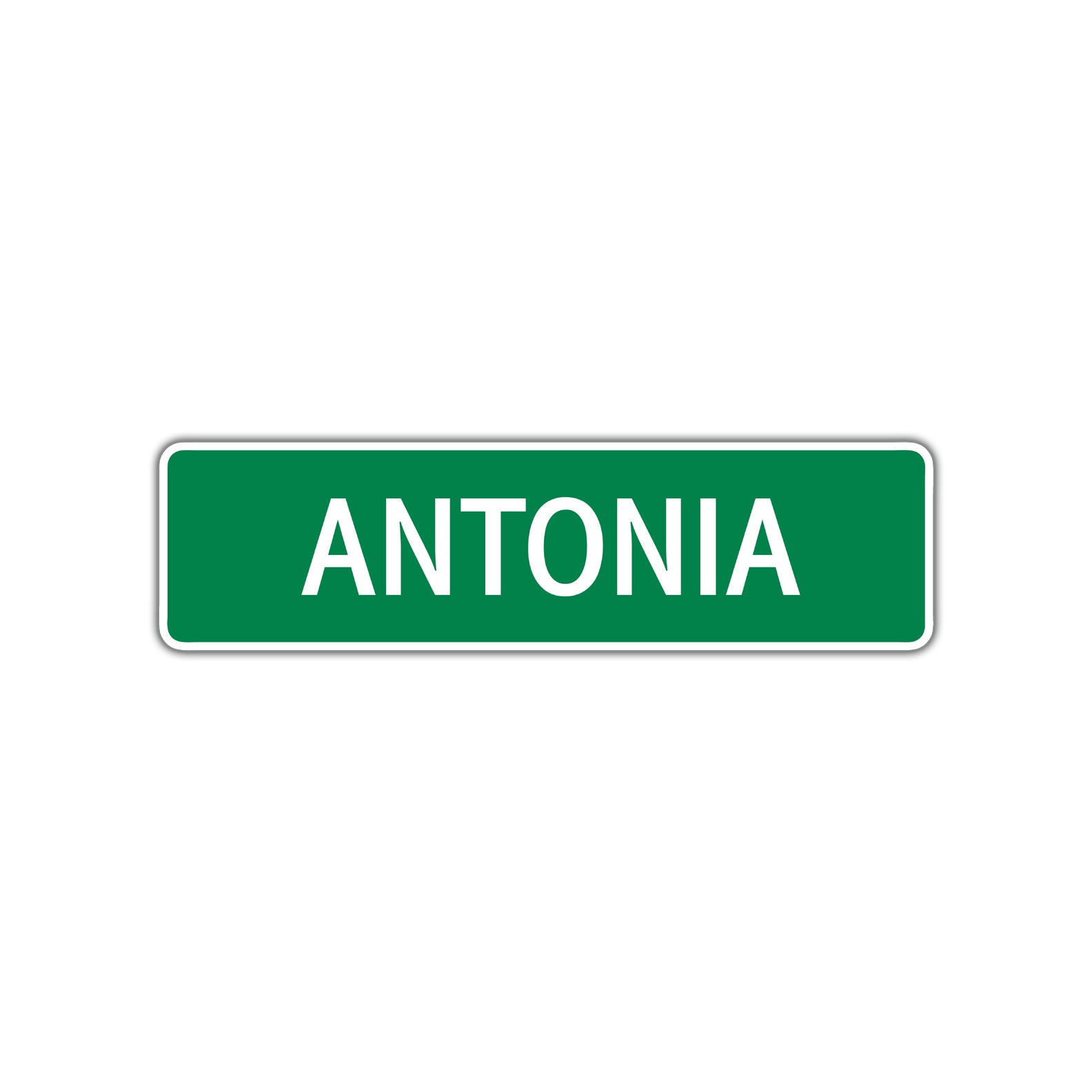 Antonia Street Sign 