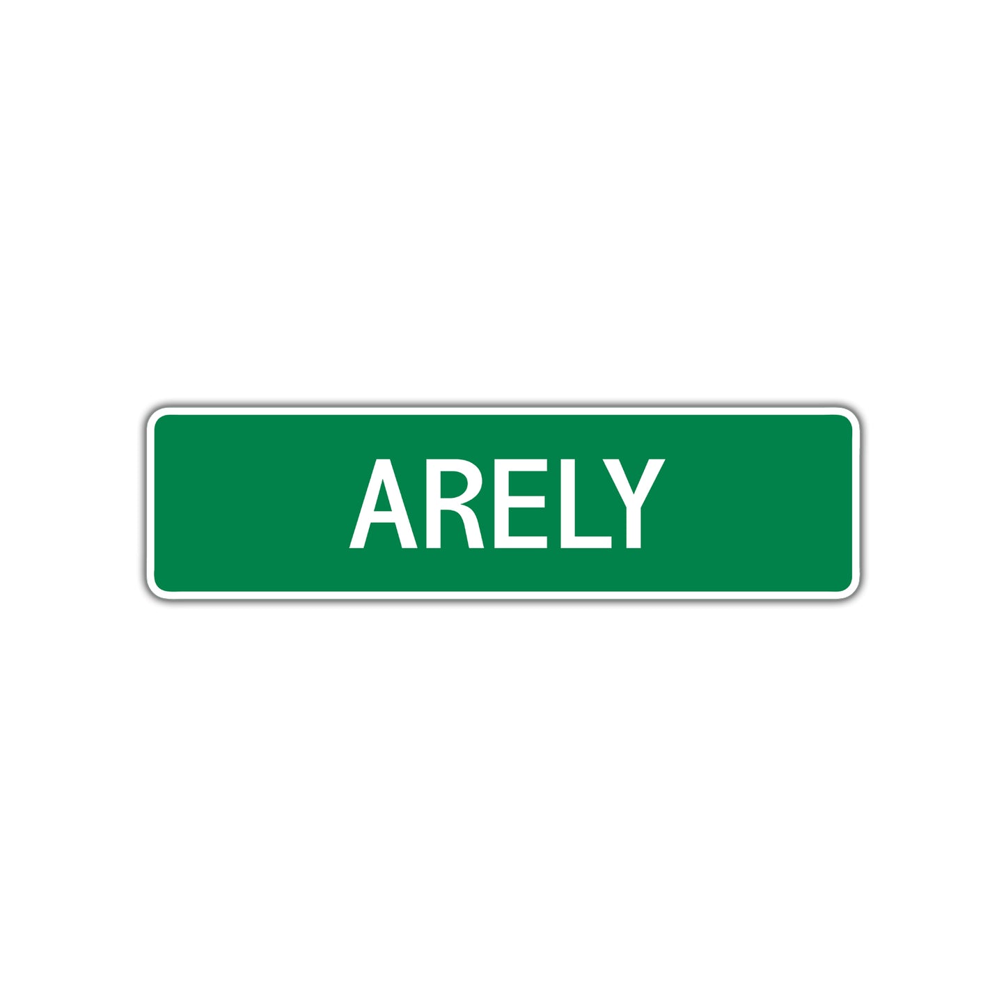 Arely Street Sign
