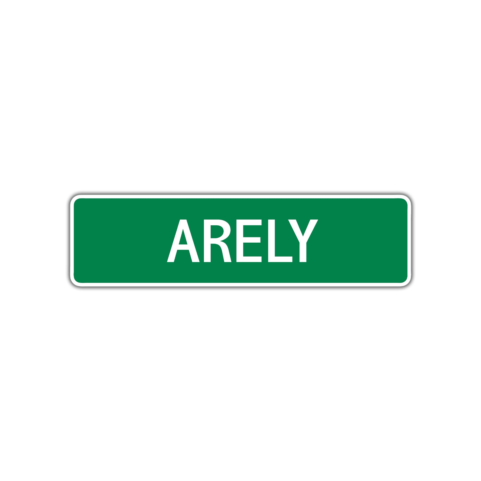 Arely Street Sign