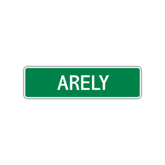 Arely Street Sign