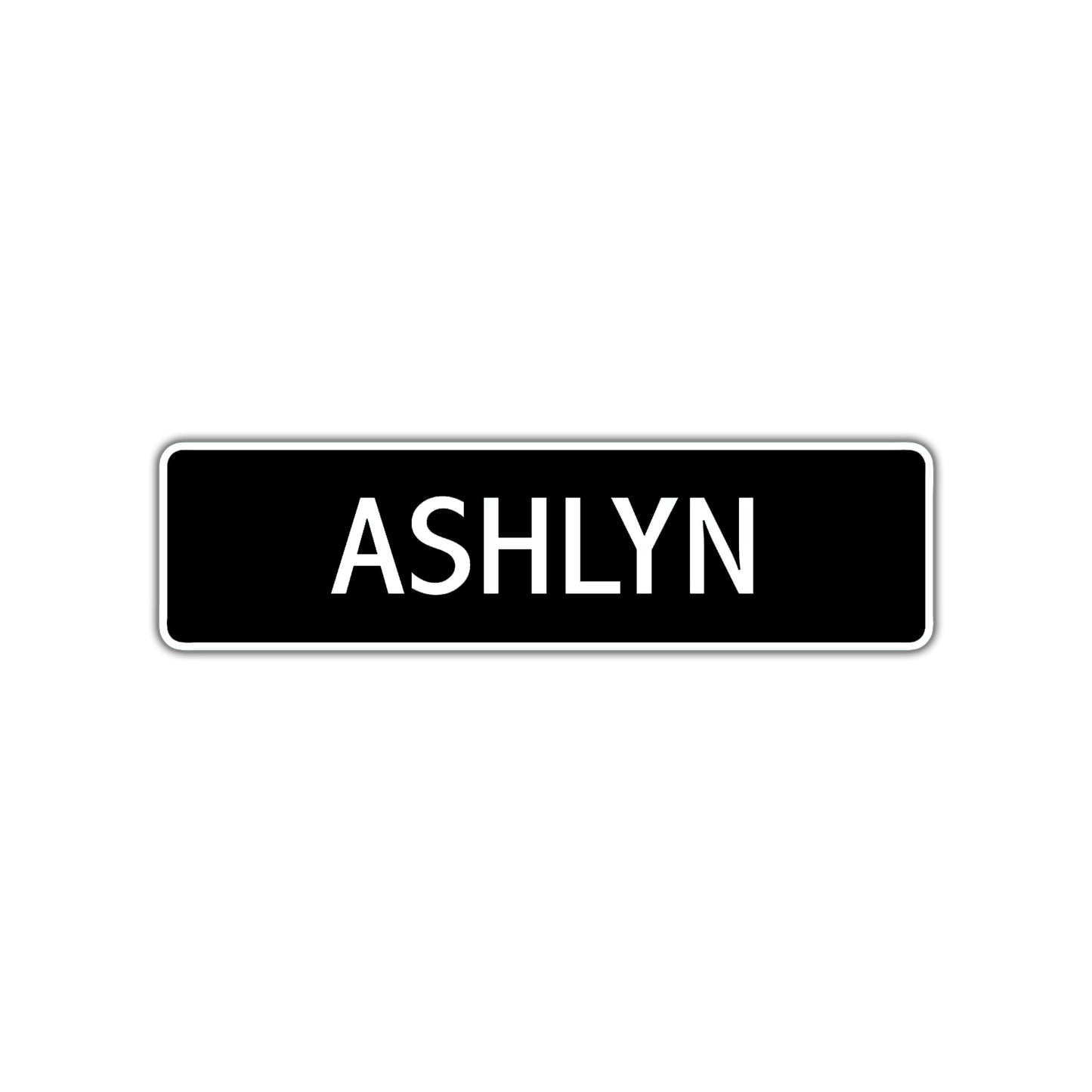 Ashlyn Street Metal Sign  