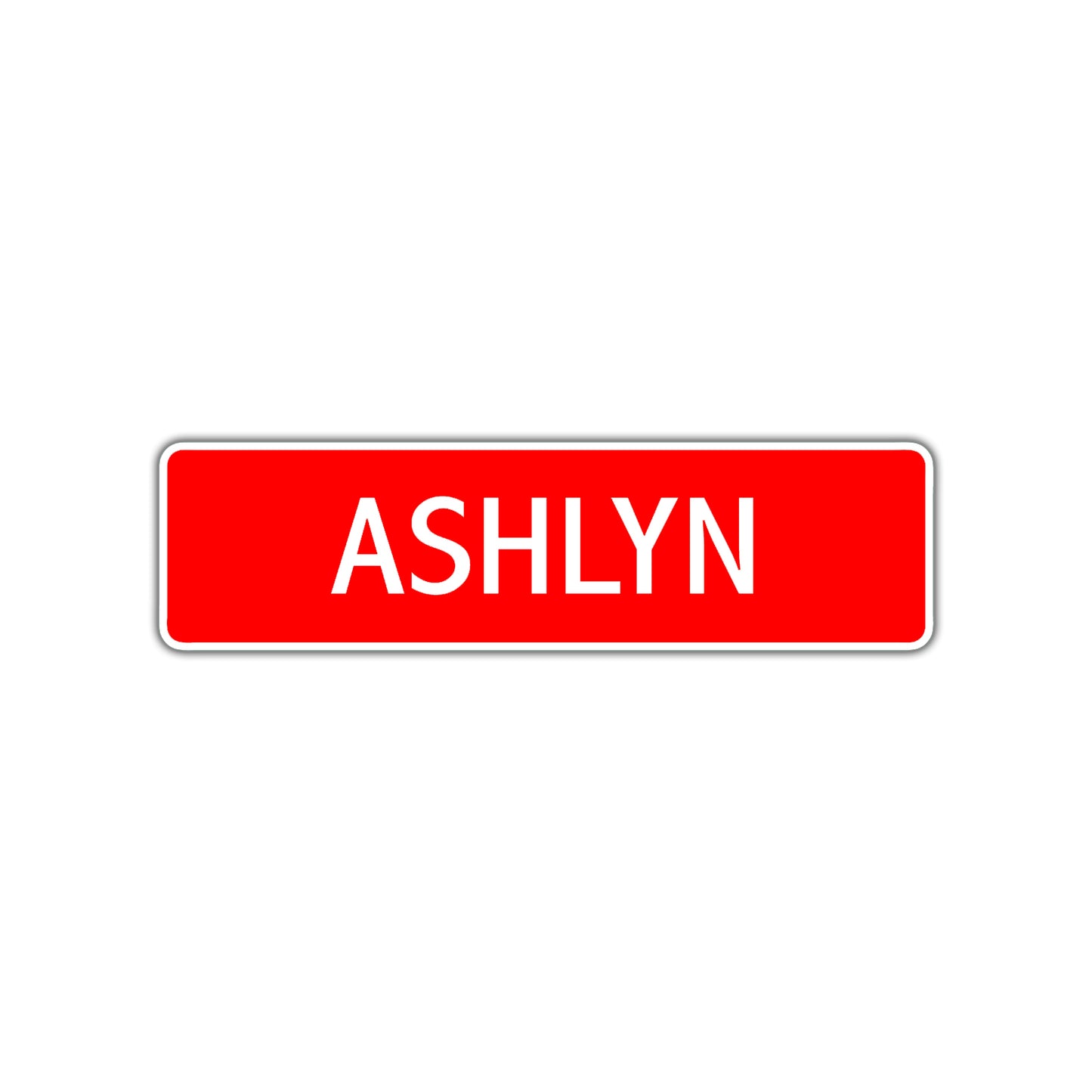 Ashlyn Street Sign