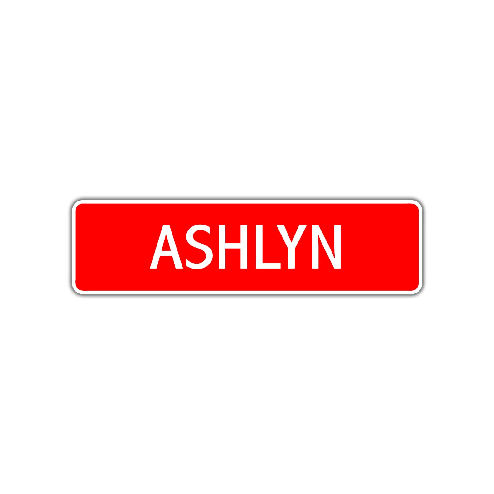 Ashlyn Street Sign