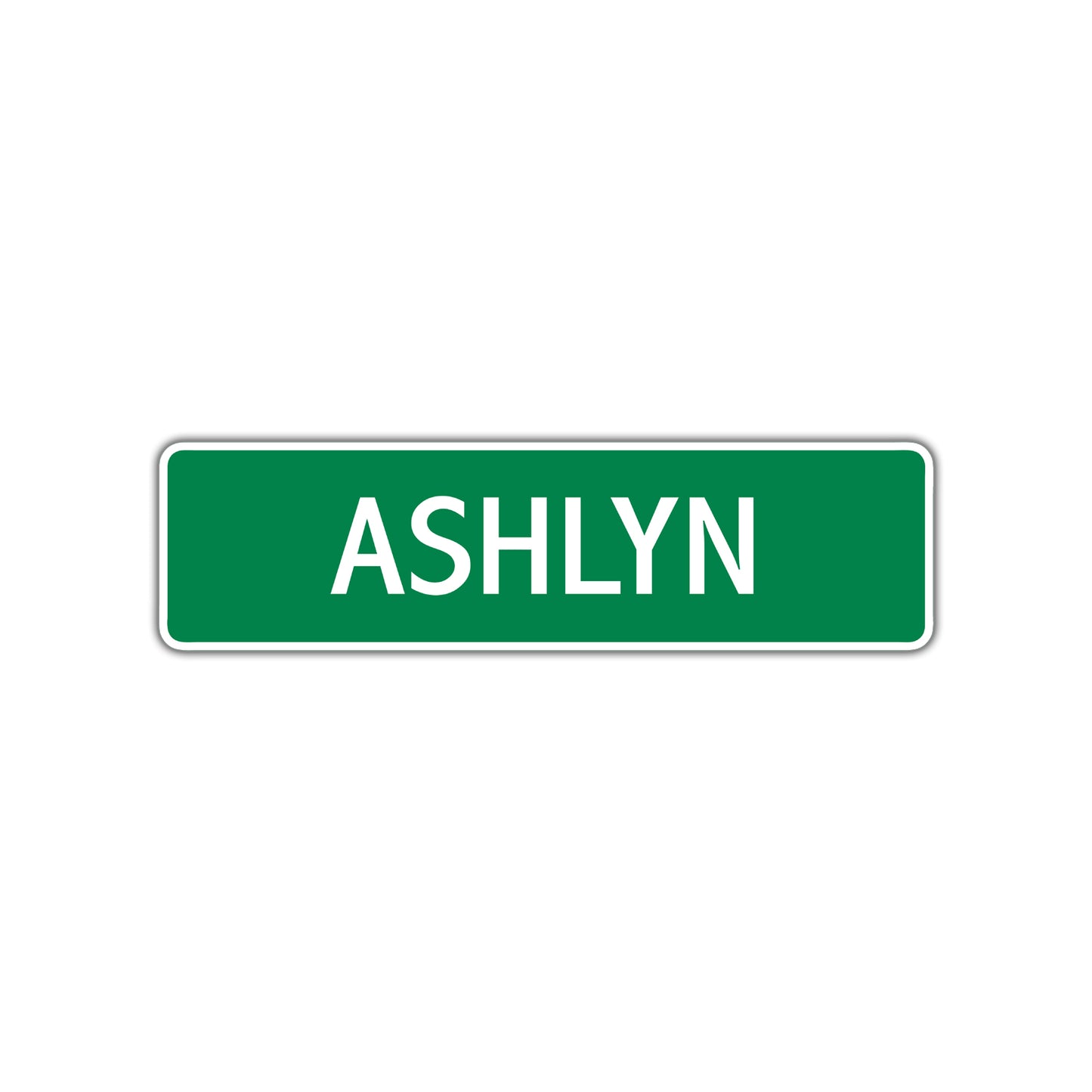 Ashlyn Street Sign Plate