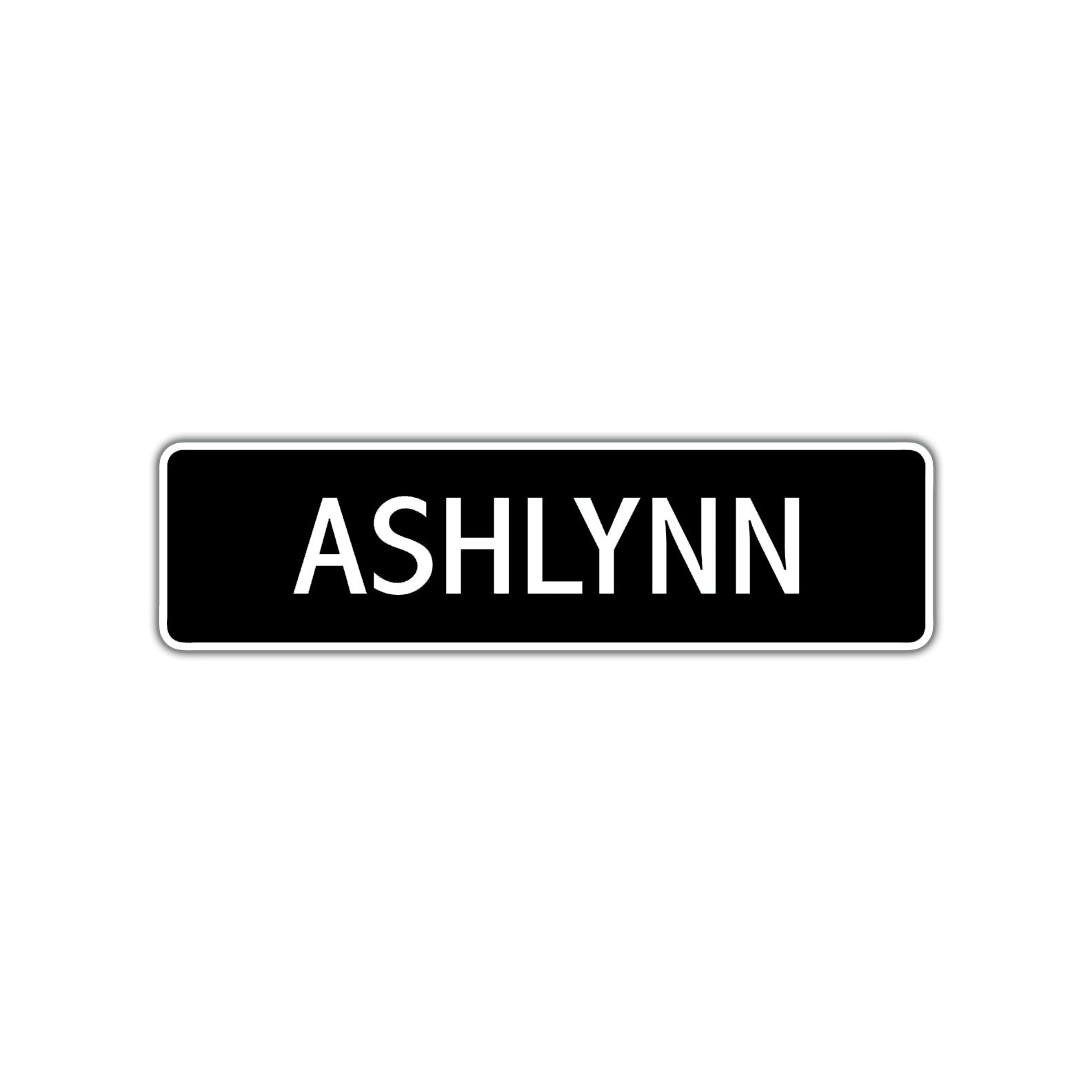 Ashlynn Street Metal Sign  