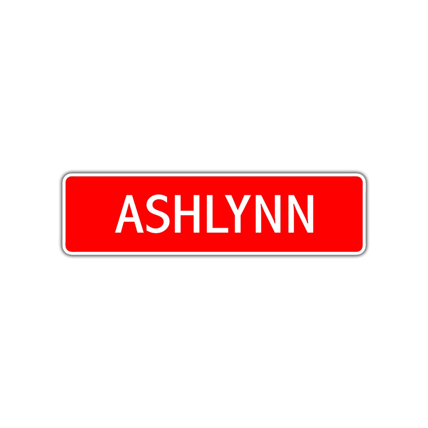 Ashlynn Street Sign