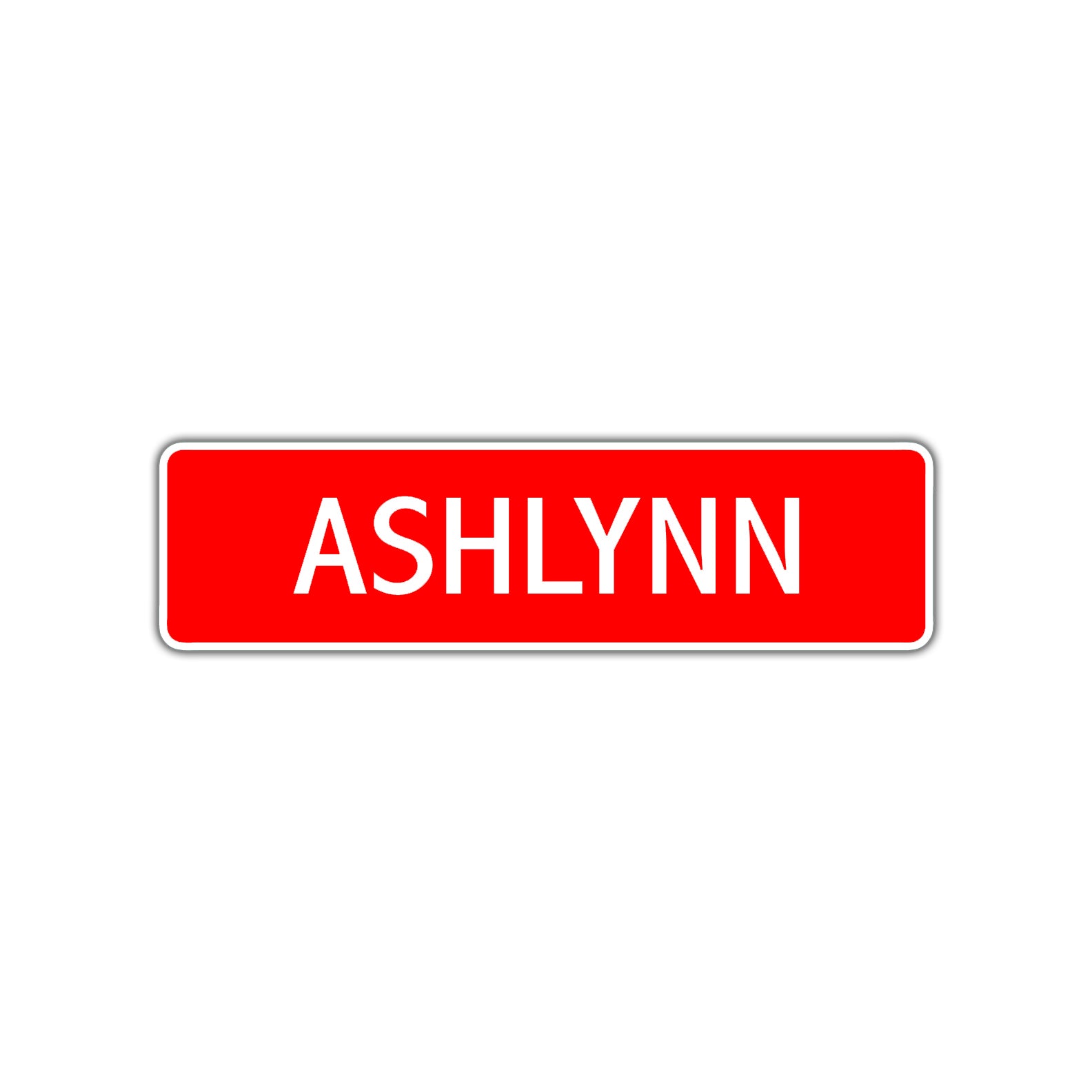 Ashlynn Street Sign