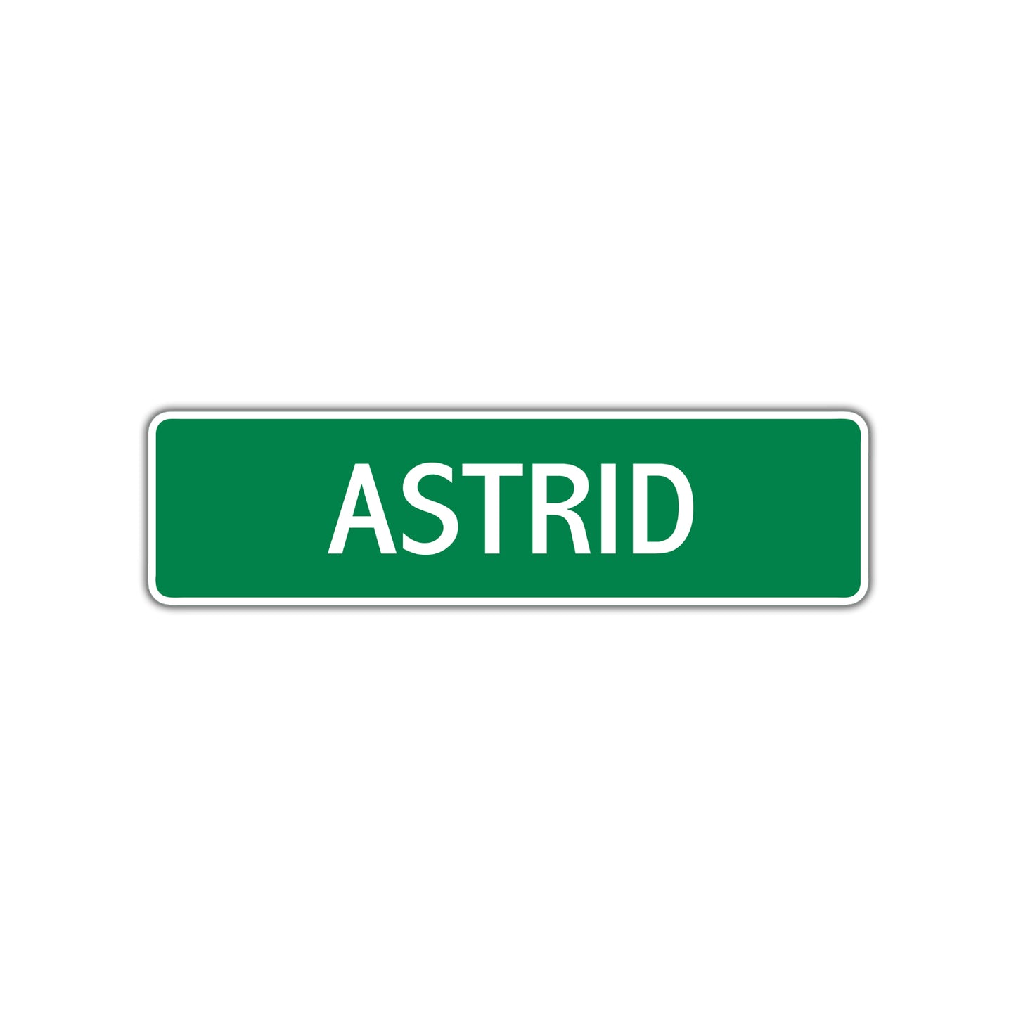 Astrid Street Sign