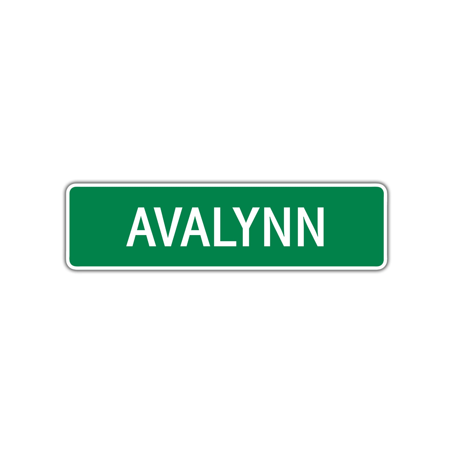 Avalynn Street Sign