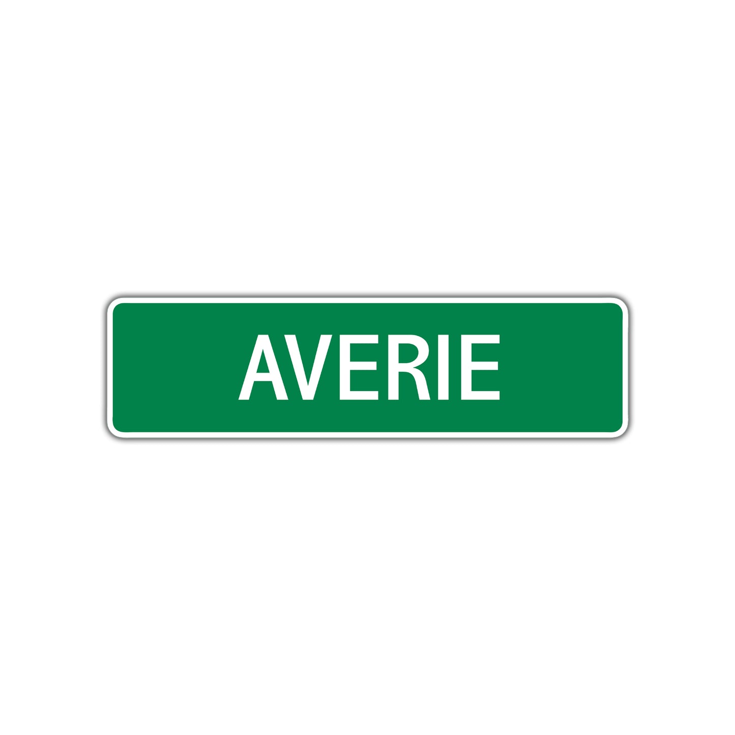 Averie Street Sign Plate