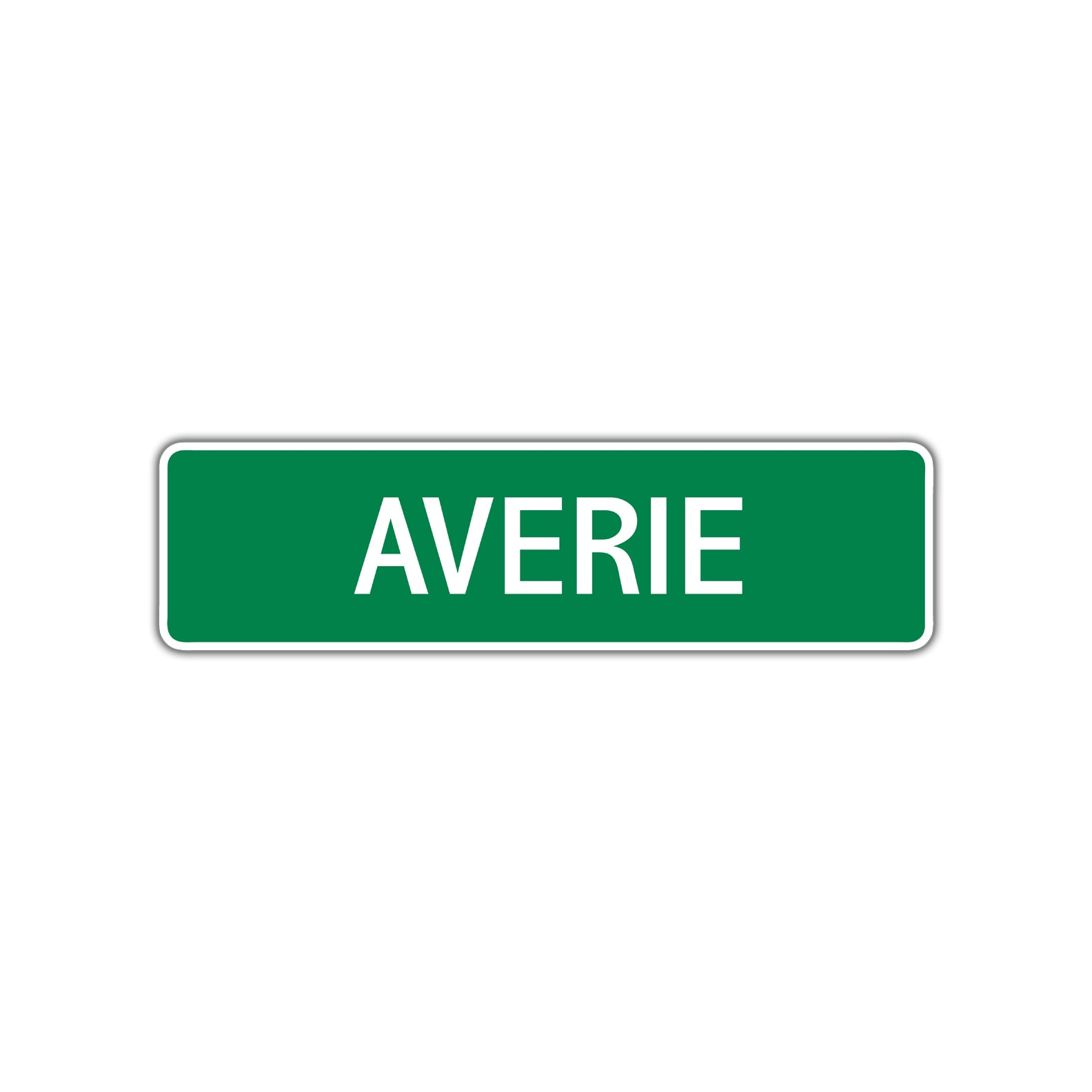 Averie Street Sign Plate