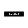 Aviana Street Metal Sign  