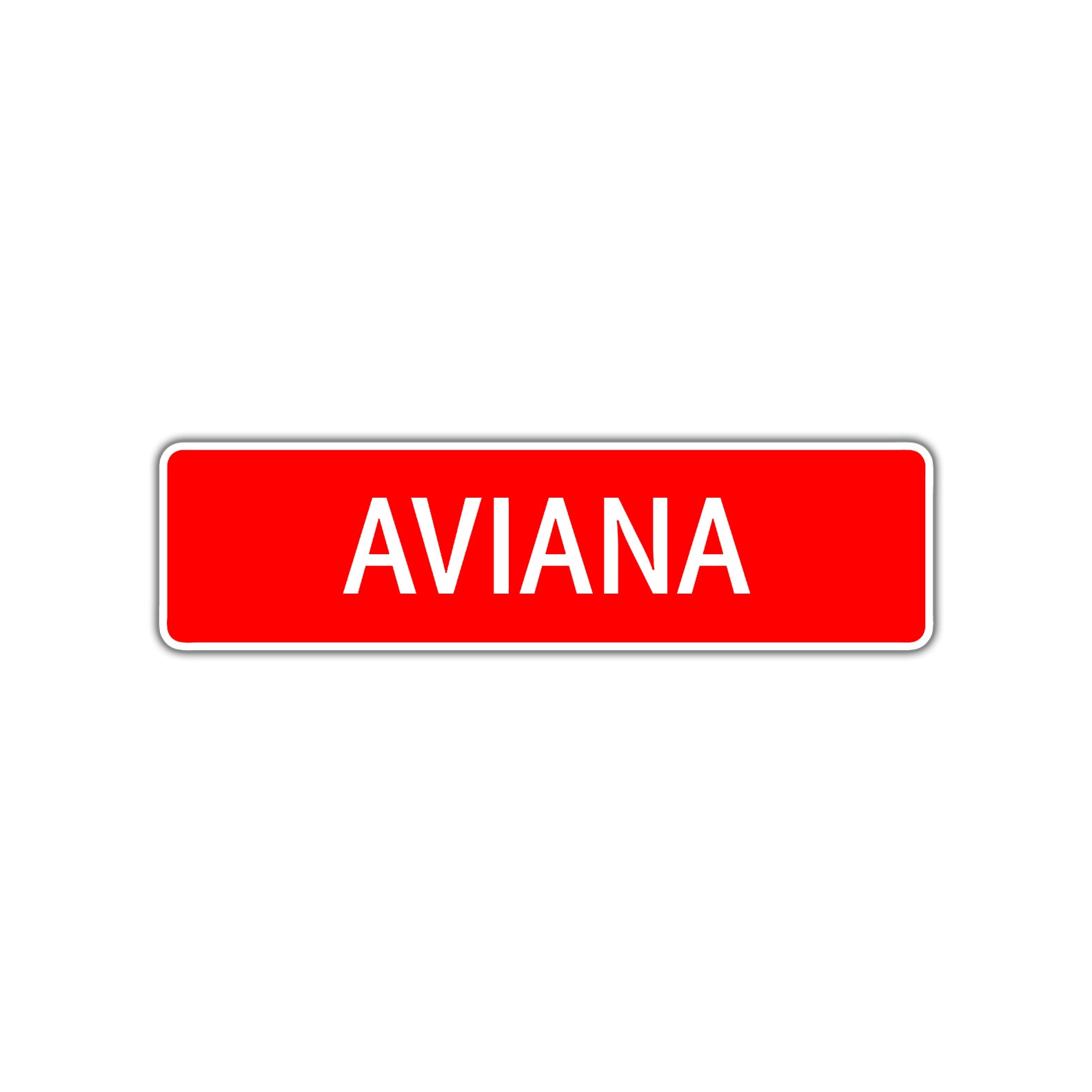Aviana Street Sign