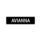 Avianna Street Metal Sign 